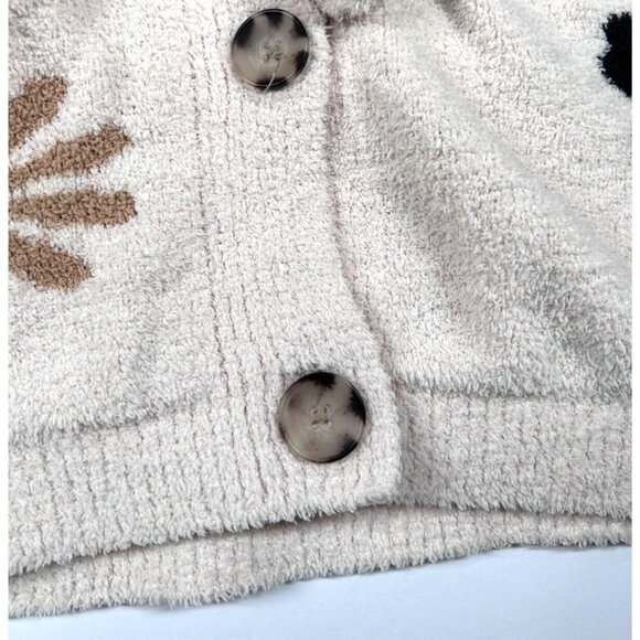 Volcom Cardigan Dazie Fly By Size XS Oversized Daisy Grunge Hippie Granny Style - Picture 6 of 8